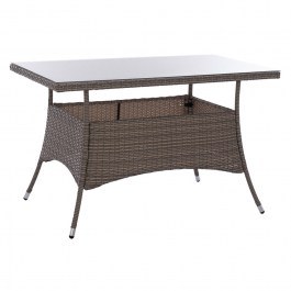 Garden Table Military HM5141.31 120x70x75cm Grey GREY