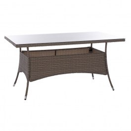 Garden Table Minsk HM5507.01 150x90x75cm Grey GREY