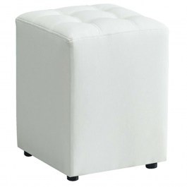 Stool Cube 40.0121 35X35X42cm White WHITE