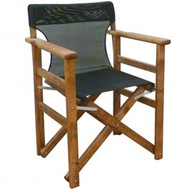 Director Armchair Torino 63.0137 59x51x85cm Walnut-Black BLACK