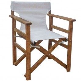 Director Armchair Torino 63.0138 59x51x85cm Walnut-Ecru ECRU