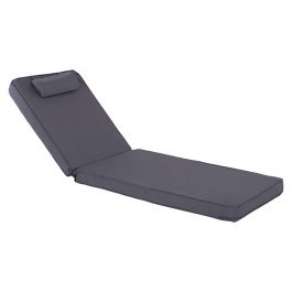 Μαξιλάρι Ξαπλώστρας Sifnos HM11236.30T 600gr 196(117+1+78)x58x9cm Grey GREY