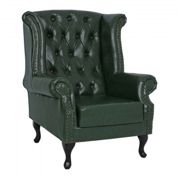 Πολυθρόνα Μπερζέρα T.Chesterfield Polina HM0053.08 83x79x104cm Pu Green