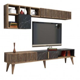 Television Composition HM9438.03 180x35x40cm Walnut-Black WALNUT-BLACK