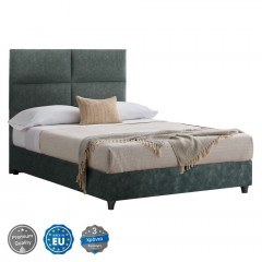 Κρεβάτι Milo HM646.27 Για Στρώμα 120x200cm Green