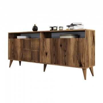 Μπουφές HM9431.04 180x35x78.6cm Walnut