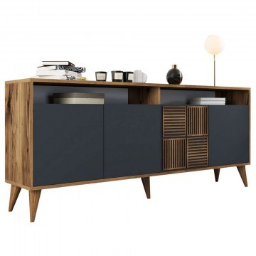 Dresser HM9431.01 180x35x78.6cm Walnut-Anthracite