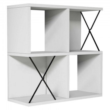 Wall Shelf HM9520.03 60x24x60cm White