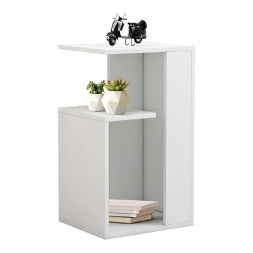 Τραπέζι Βοηθητικό Dawn HM8880.11 35x29,5x60cm White