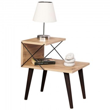 Table Auxiliary Bedside Table HM9434.01 50x40x55cm Natural