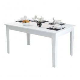 Τραπέζι Με Αποθηκευτικό Χώρο HM9507.06 145x88x75cm White WHITE