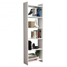 Βιβλιοθήκη HM9226.11 48,5x22x160cm White WHITE