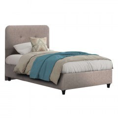 Κρεβάτι Dolores HM649.22 Για Στρώμα 90x200cm Beige