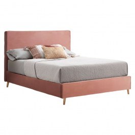 Bed Indra HM662.12 For Mattress 160x200cm Velvet Rotten Apple ROTTEN APPLE