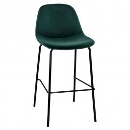 Bar Stool Vincent HM9298.13 Medium Height 47x51x96cm Green GREEN