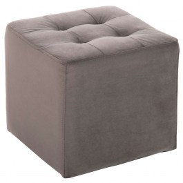 Stool Punk HM264.11 39x39x36cm Velvet Grey GREY