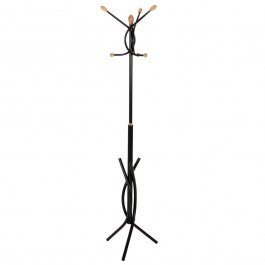 Hanger 7 Hanging Points HM9575.01 41x41x176cm Metallic Black BLACK