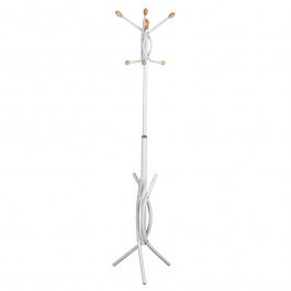 Hanger 7 Hanging Points HM9575.02 41x41x176cm Metallic White WHITE