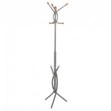 Καλόγερος 7 Σημείων Κρέμασης HM9575.40 41x41x176cm Μεταλλικός Silver