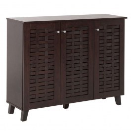 Παπουτσοθήκη-Ντουλάπι Prody HM9610.01 Με 3 Πόρτες 115x34x89cm Wenge WENGE