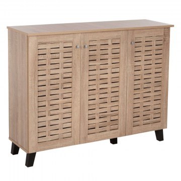 Παπουτσοθήκη-Ντουλάπι Prody HM9610.02 Με 3 Πόρτες 115x34x89cm Sonoma