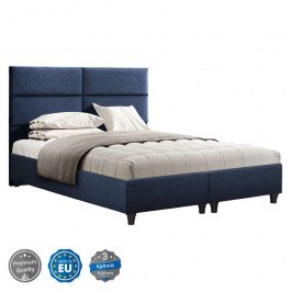Bed Milo HM616.08 For Mattress 160x200cm Fabric Blue BLUE