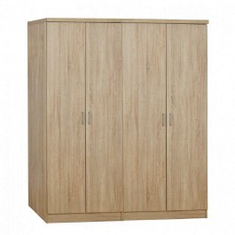 Closet Quadraple HM11350.02 160x42x181cm Sonoma SONOMA