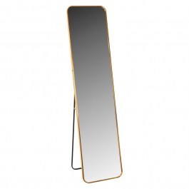 Floor Mirror Boely HM9577.30 40x35x160cm Gold GOLD