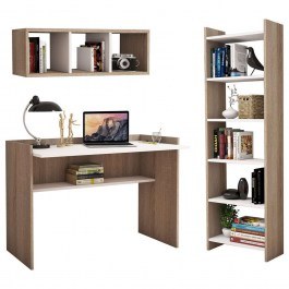 Office (Set 3Pcs) HM11776.12 Sonoma-White SONOMA-WHITE