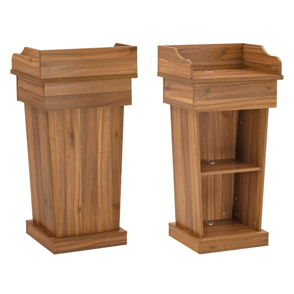 Αναλόγιο Εκφωνητή Supreme HM2378 59,5x40x111cm Honey Oak