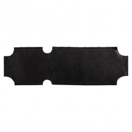 Πανί Ανταλλακτικό Ξαπλώστρας HM5072.90 200x62cm 600gr/M2 2x1 Textilene Black BLACK