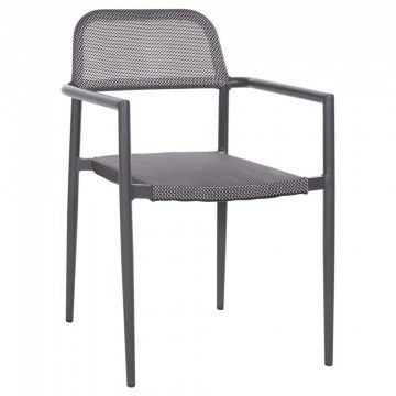 Πολυθρόνα Ronny HM5998.01 53x51x80cm Grey