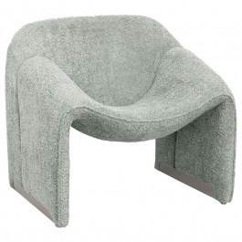 Armchair Spiner HM9599.05 81x64x74cm With Boucle Fabric Mint MINT