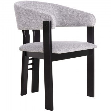 Καρέκλα Zarra HM9970.02 55,5x59x81,5cm Grey