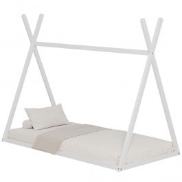 Children's Bed Munk (For Mattress 90x190cm) HM681.03 196x99,5x159,5cm White WHITE