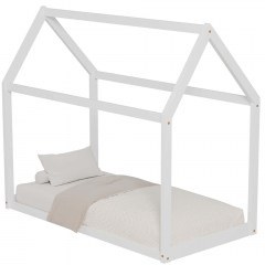 Children's Bed Pepe (For Mattress 90x190cm) HM677.03 97x196x141cm White