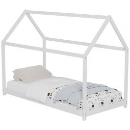 Children's Bed Pepe (For Mattress 70x140cm) HM678.03 146x77x128cm White WHITE