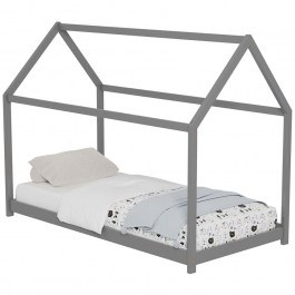 Children's Bed Pepe (For Mattress 70x140cm) HM678.05 146x77x128cm Grey GREY