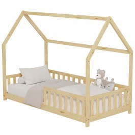 Children's Bed Phyllis (For Mattress 90x190cm) HM679.01 196x97x141cm Natural NATURAL