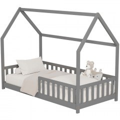 Children's Bed Phyllis (For Mattress 90x190cm) HM679.05 196x97x141cm Grey