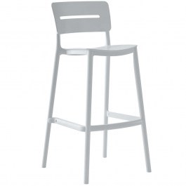 Bar Stool Snod2 HM6100.01 37,2x50x101,5cm White WHITE