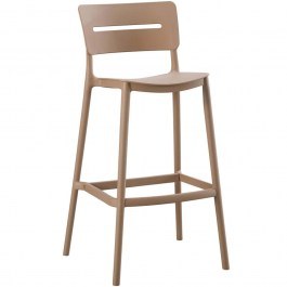 Bar Stool Snod2 HM6100.04 37,2x50x101,5cm Cappuccino CAPPUCCINO