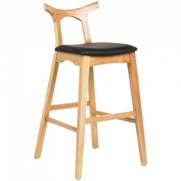 Σκαμπό Bar Usopp HM9951.01 43x41x100cm Oak