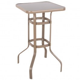 Bar Table Figgy HM6066.04 60x60x100cm Champagne CHAMPAGNE