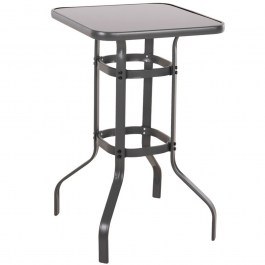 Table Bar Figgy HM6066.01 60x60x100cm Grey GREY