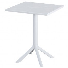 Garden Table Terrin HM6125.11 60,5x60,5x76,5cm White WHITE