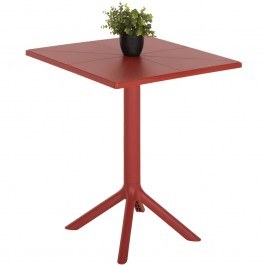 Garden Table Terrin HM6125.16 60,5x60,5x76,5cm Red RED