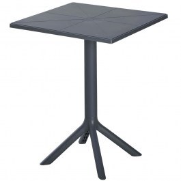 Garden Table Terrin HM6125.20 60,5x60,5x76,5cm Dark Grey DARK GREY