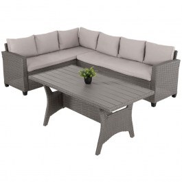 Garden Lounge Carson (Set 2Pcs) HM6078.01 Grey GREY
