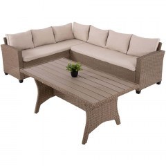 Garden Lounge Carson (Set 2Pcs) HM6078.02 Mocha